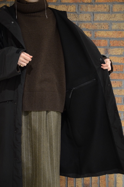 ATON-ASAKO NYLON HOODEO COAT- – en-inc.