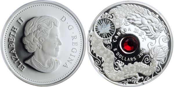 カナダ 2009年 8ドル メープルウィズダム シルバー Buy 2009 Canadian