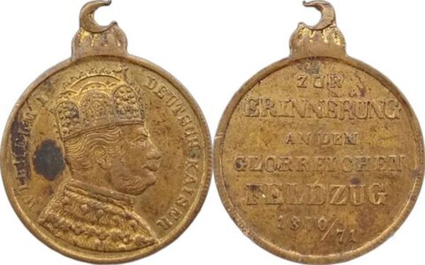 Medal - German-French war of 1870-1871 - Germany (1871-1948) – Numista