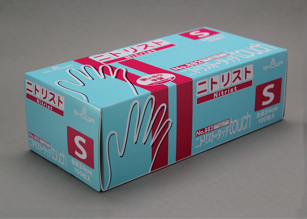ﾆﾄﾘｽﾄ・ﾀｯﾁ手袋 №882 Sｻｲｽﾞ 100枚入 | コクゴeネット