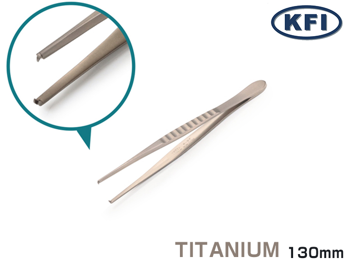 k-17チタンピンセット V15B 品番175123 全長150mm | コクゴeネット