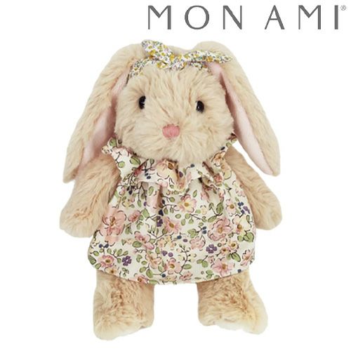MON AMI（モナミ）フェイス グレーフローラルバニー S | Bellevie Enfant