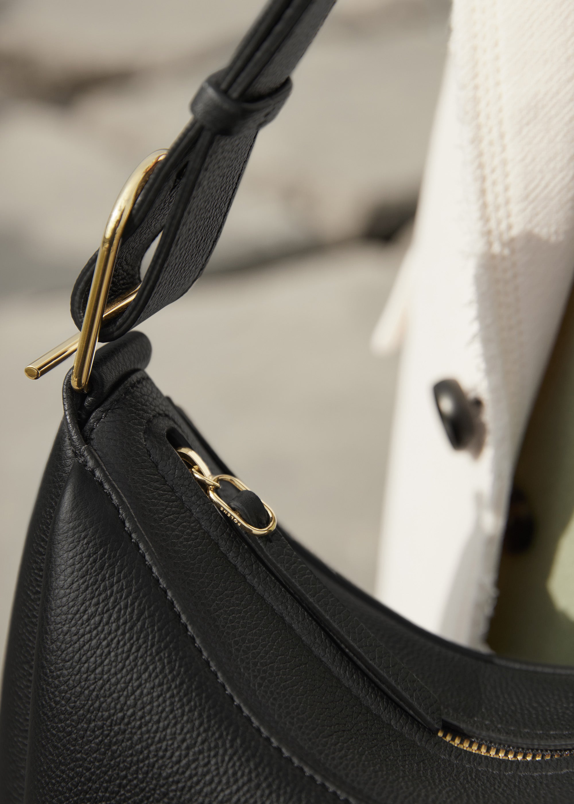 Polène | Bag - Umi - Textured Black