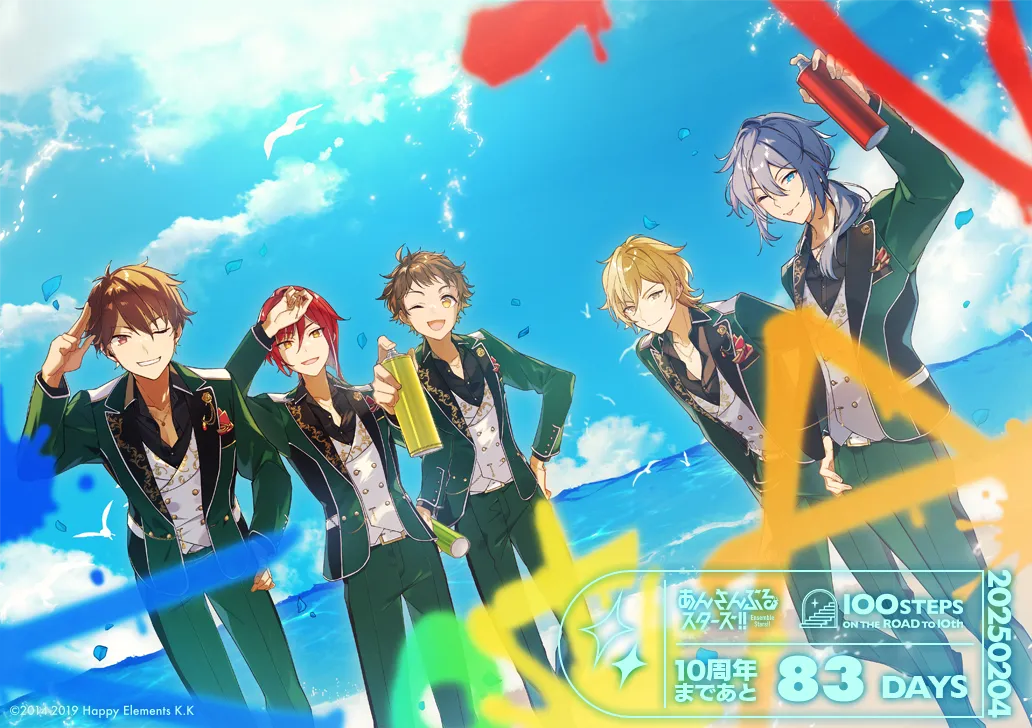 100 steps on the “Road to 10th”｜あんさんぶるスターズ！！
