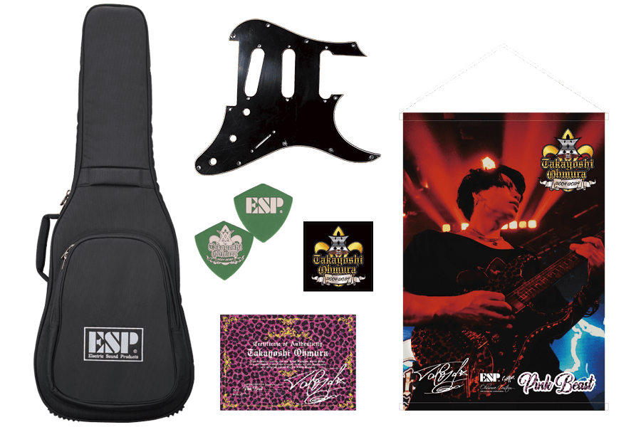 ESP SNAPPER-FR Ohmura Custom “Pink Beast”-20th Anniversary Limited