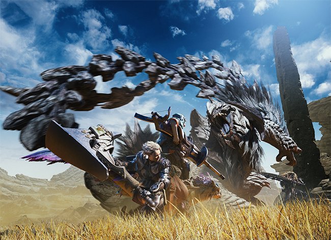 全長10m！ほぼ実寸大「ジンオウガ」がお出迎え 羽田空港にカプコン