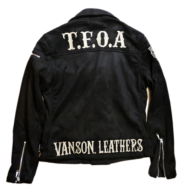 VANSON (バンソン）/クローズ WORST コラボ フェイクスウェード