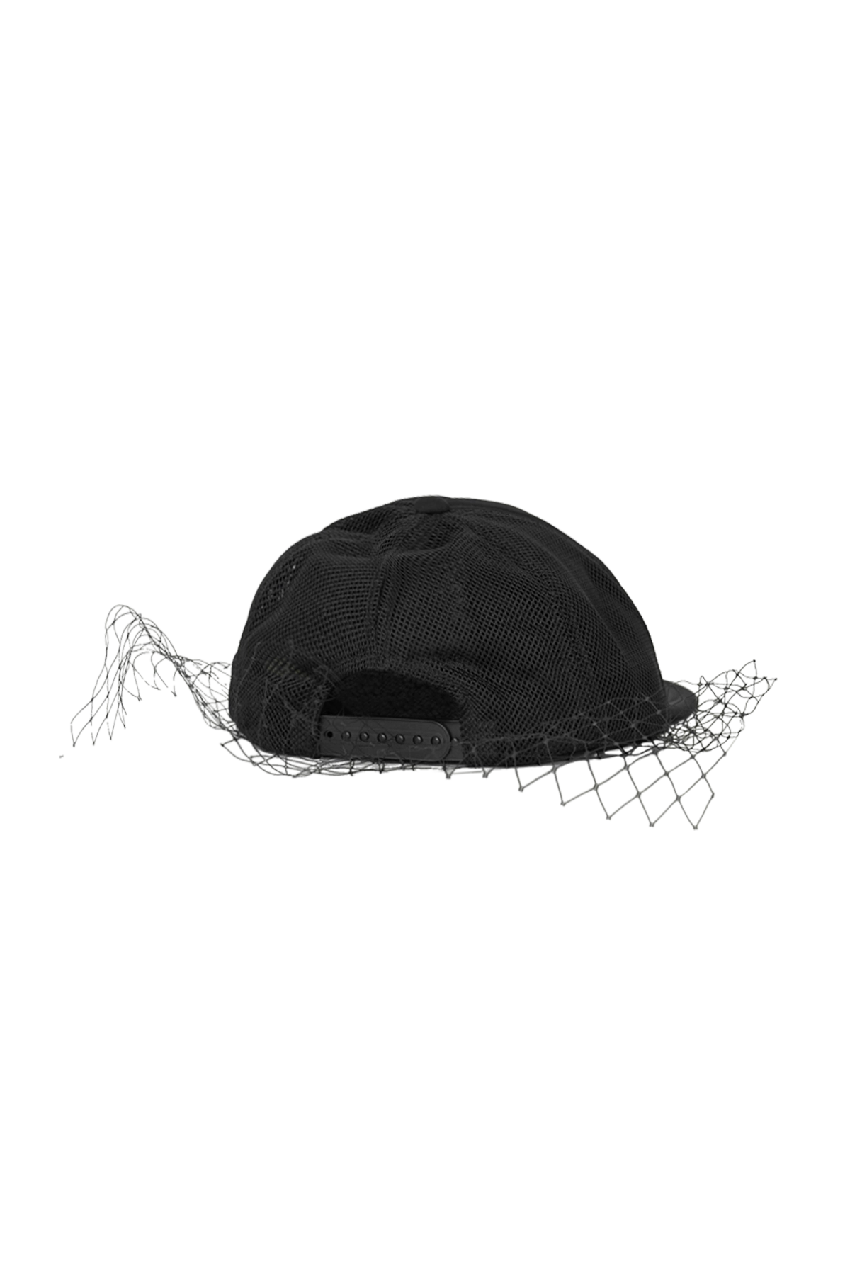 Undercover Cap With Detachable Net Black – ESSXNYC