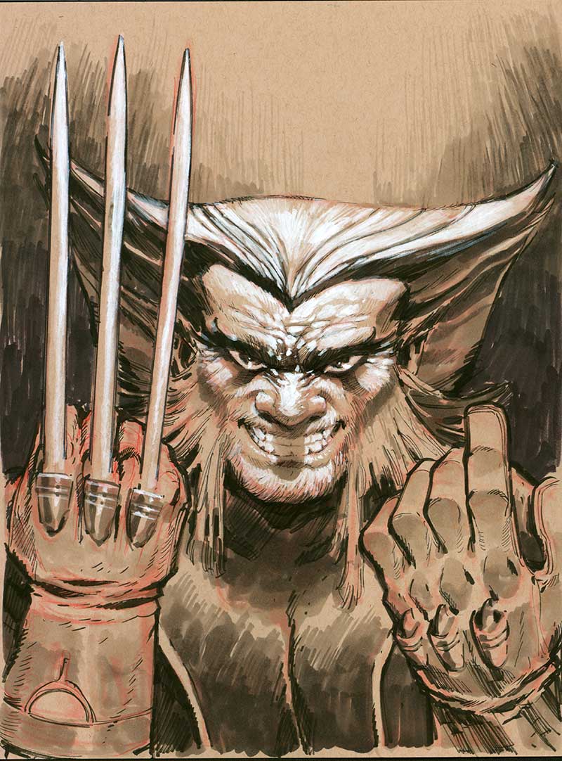 Wolverine #1 Homage by Eric Canete - EssentialSequential.com