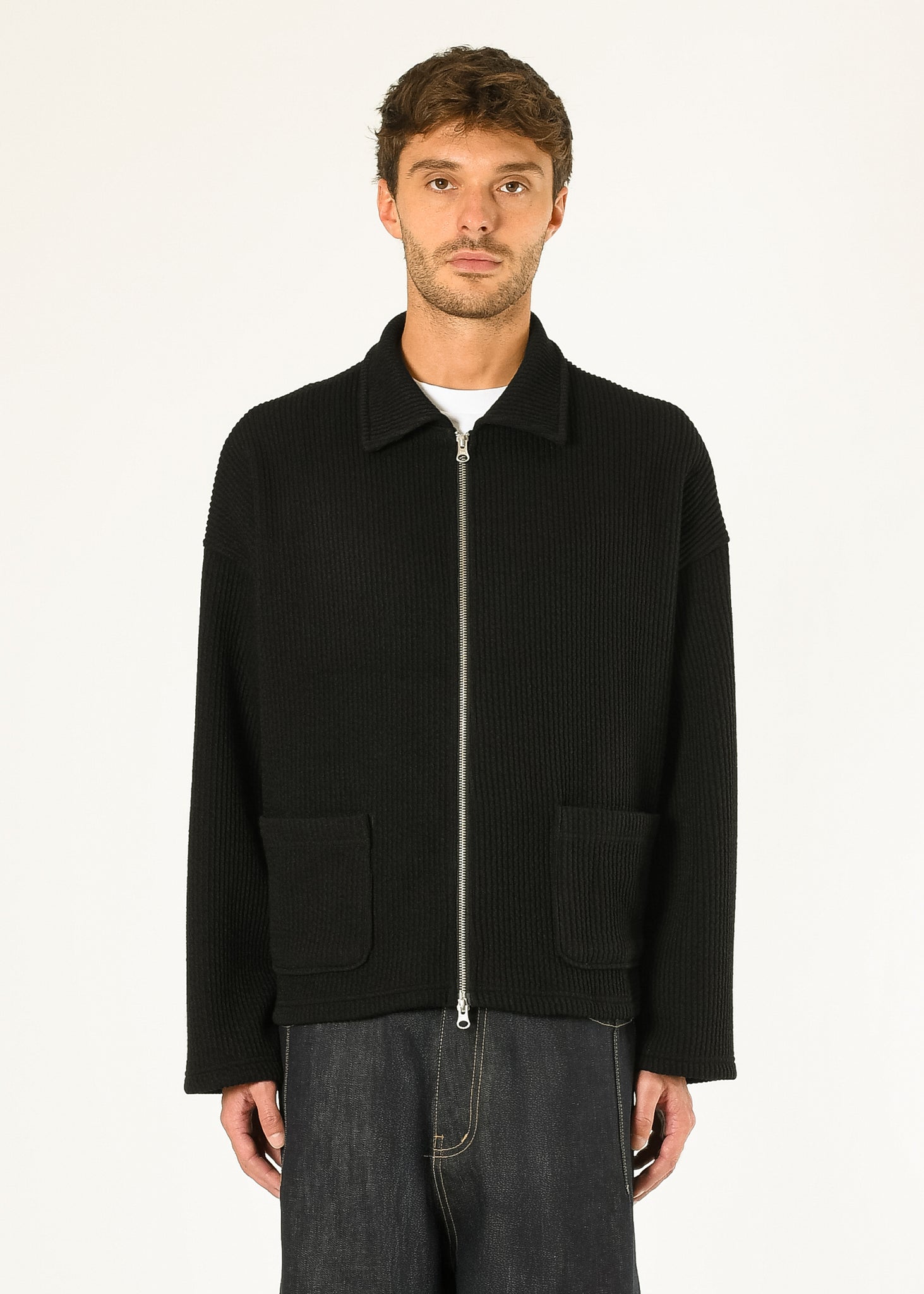 Double-zip Pocket Sweater – Estudio Niksen