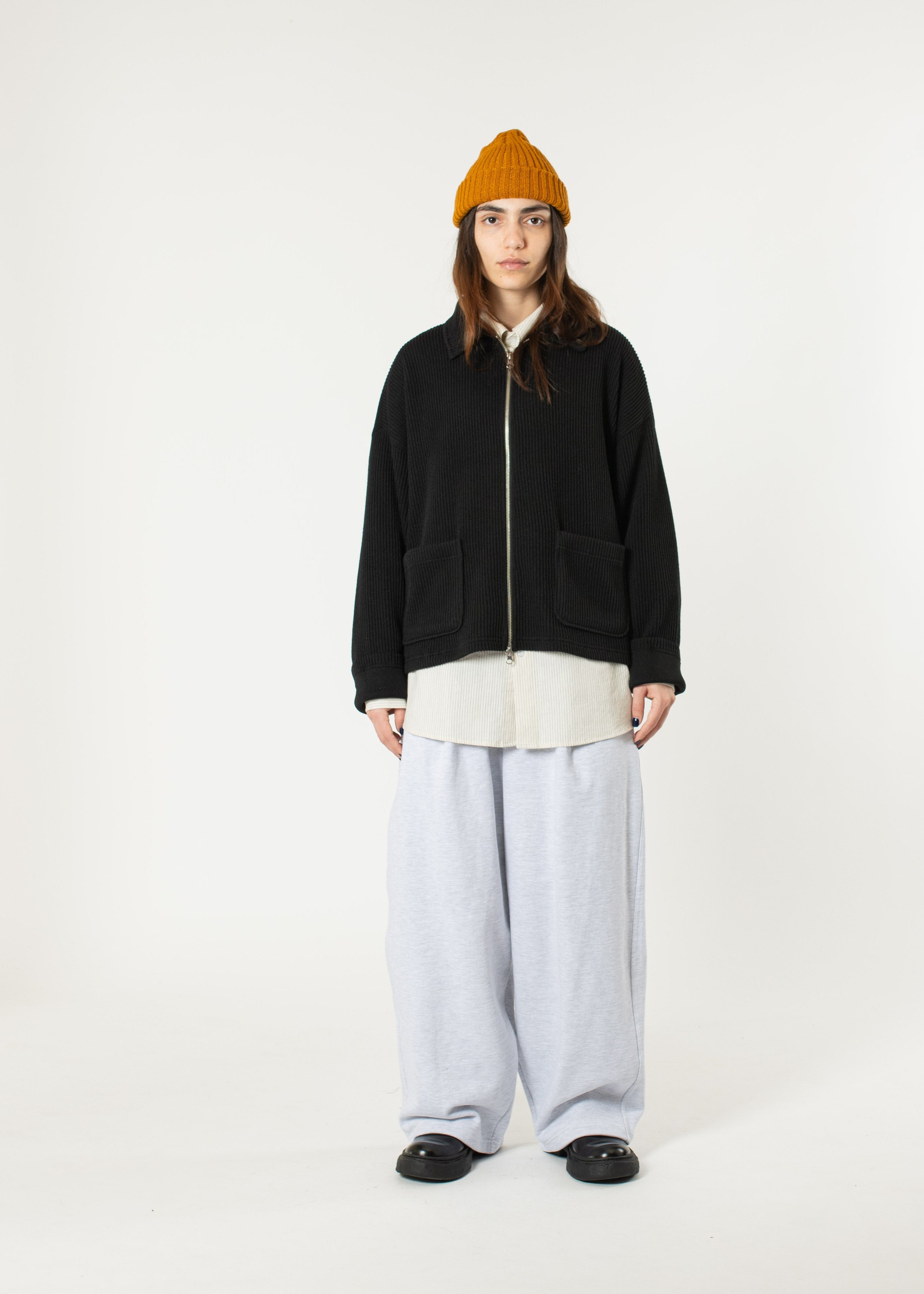 Double-zip Pocket Sweater – Estudio Niksen