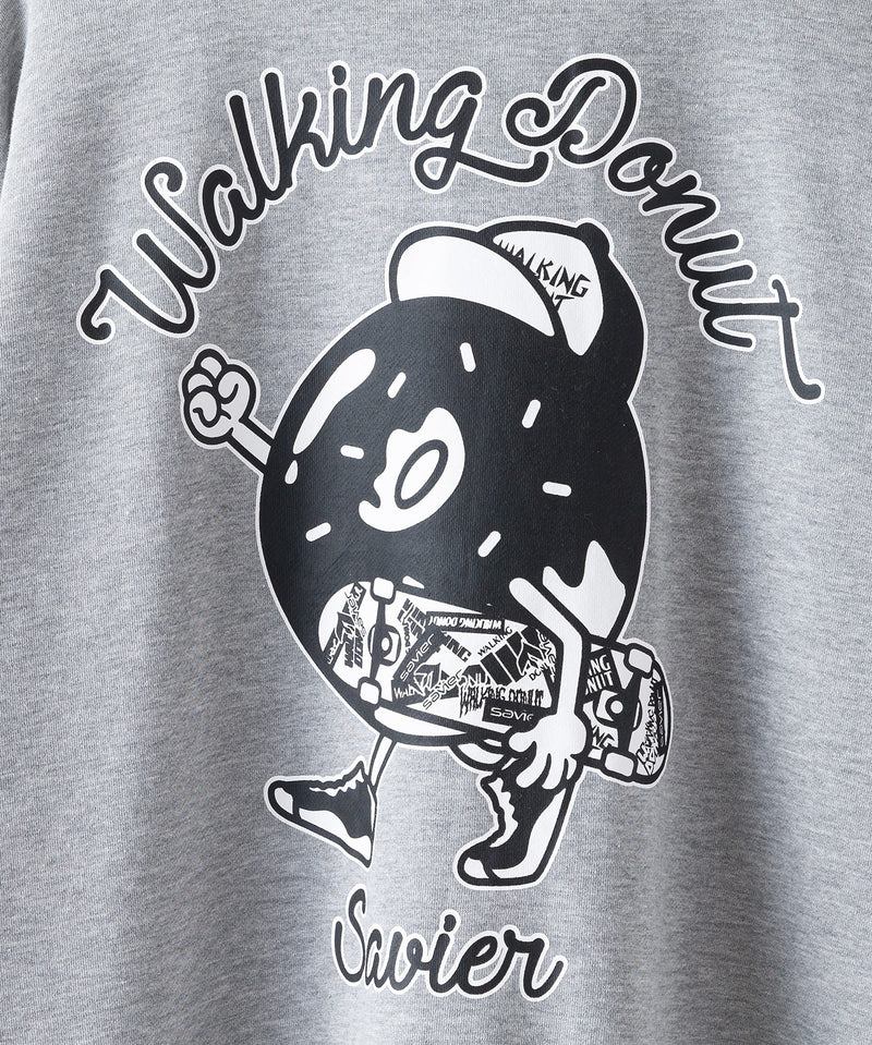 SAVIER/サビアー】WALKING DONUTSコラボ / バックプリント ビッグ