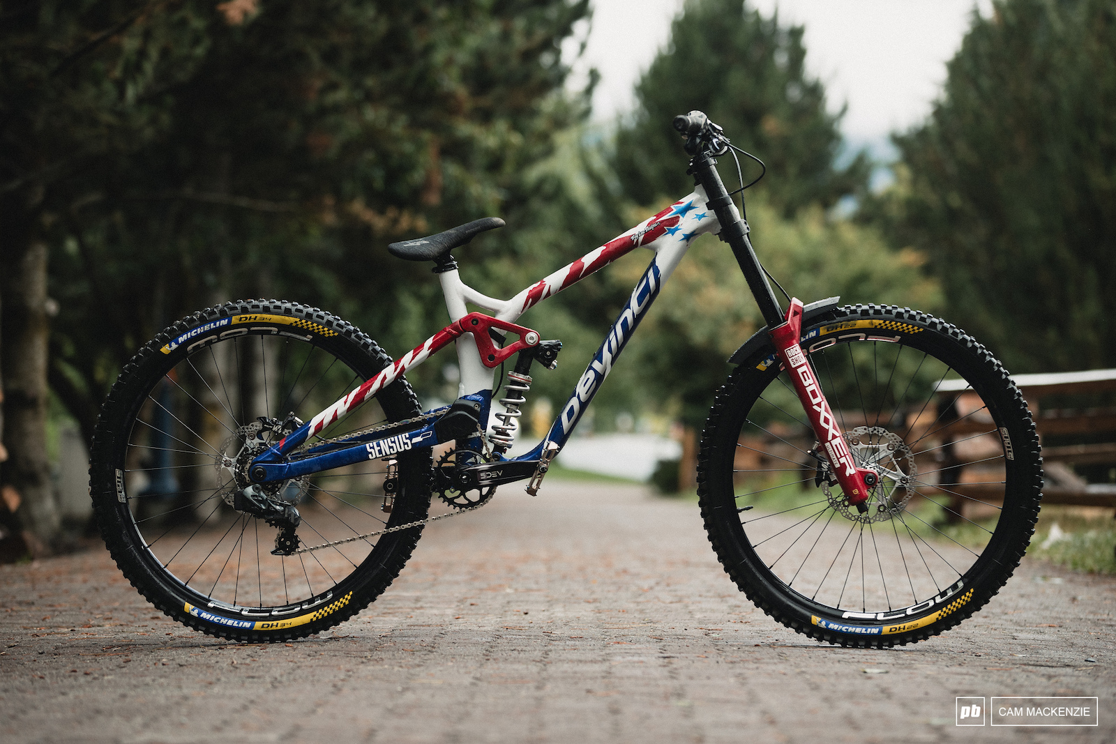 Bike Check: Cam Zink's Devinci Chainsaw - Crankworx Whistler 2023