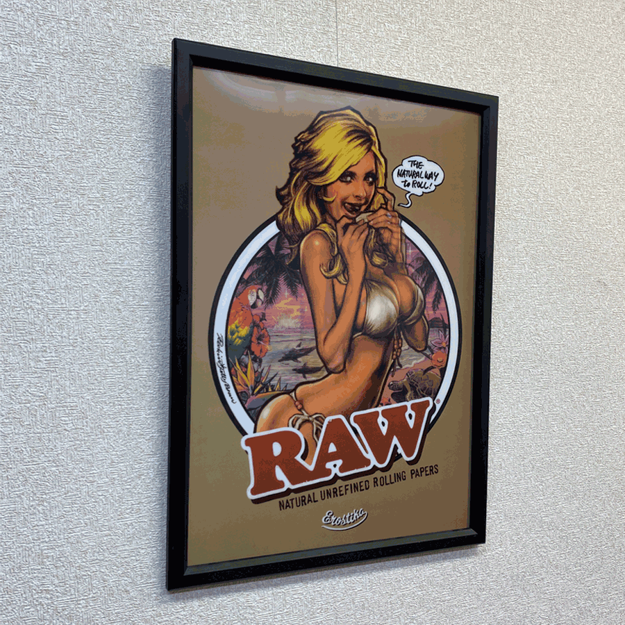RAW GIRLS 1” LENTICULAR ANIMATION POSTER – EROSTIKA