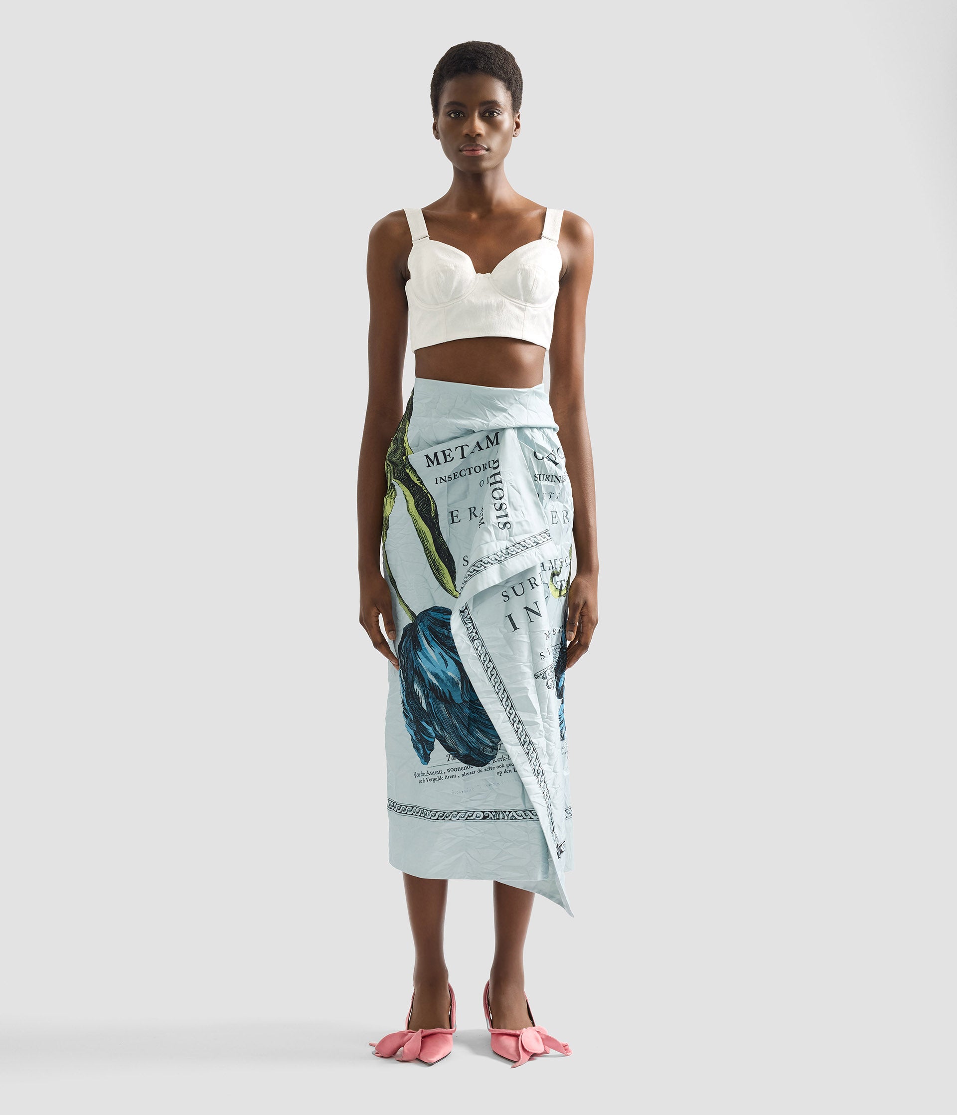 Cropped Corset Bra Top | Erdem.com – ERDEM