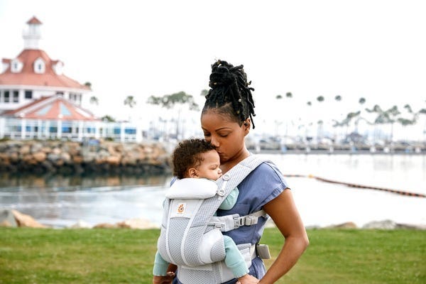 Omni Breeze Baby Carrier: Pearl Grey | Ergobaby