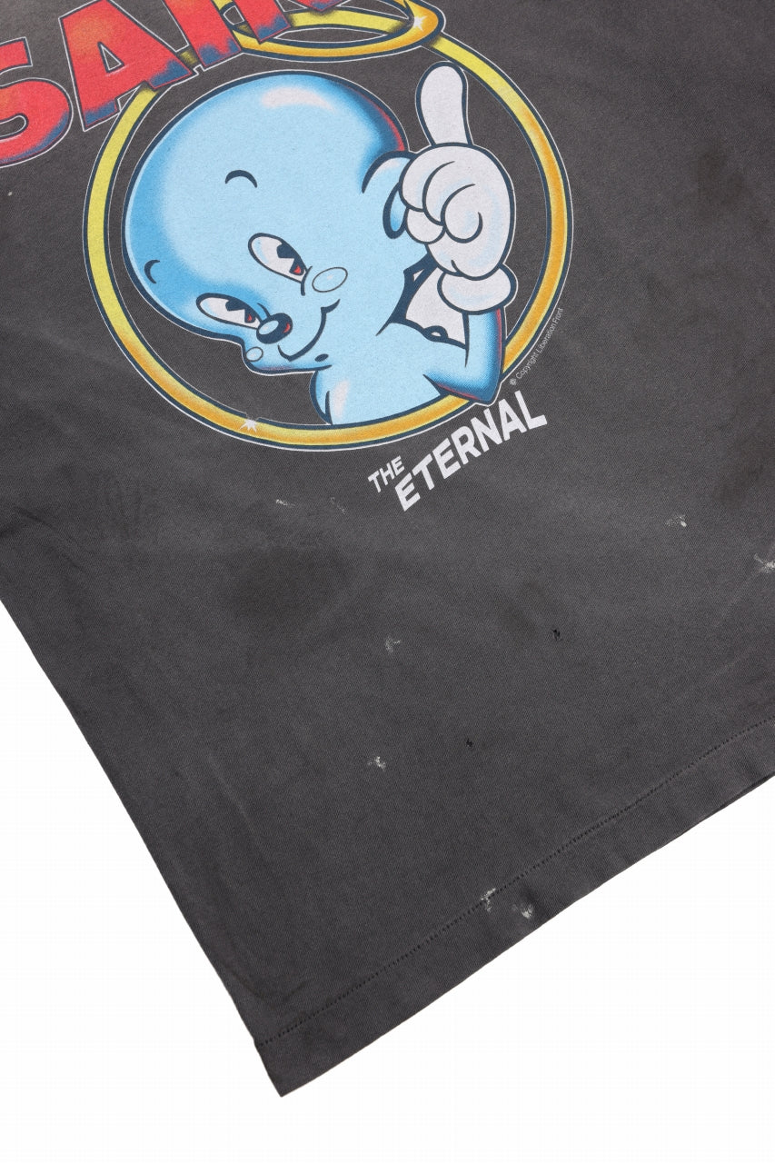 SAINT Mxxxxxx SS TEE / BABY MICHAEL (BLACK) - ETERNAL by LOOM