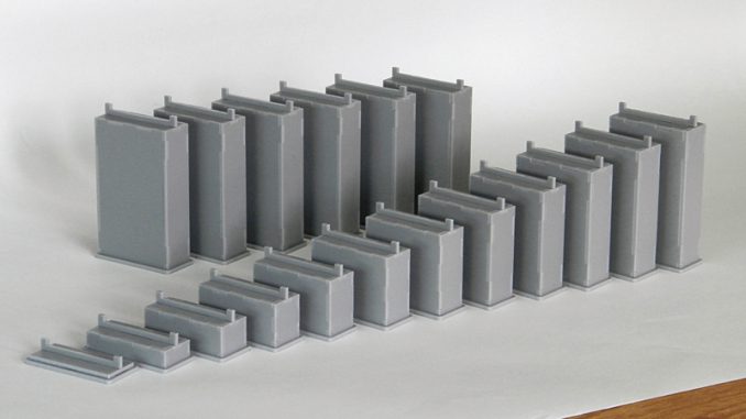 希少】HOゲージ エンドウ製 橋脚セット シルバー！ 希少】HOゲージ