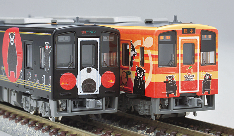 肥薩おれんじ鉄道 HSOR-100A形 くまモンラッピング2・3号セット – 新