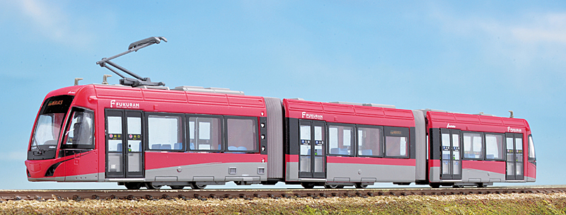 鉄コレ 福井鉄道F1000形F1004 FUKURAM ピンク 鉄コレ 福井鉄道F1000形
