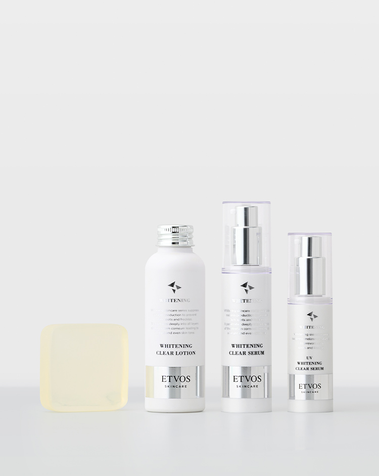 ホワイトニングクリアライン ファーストキット｜ミネラルメイクの