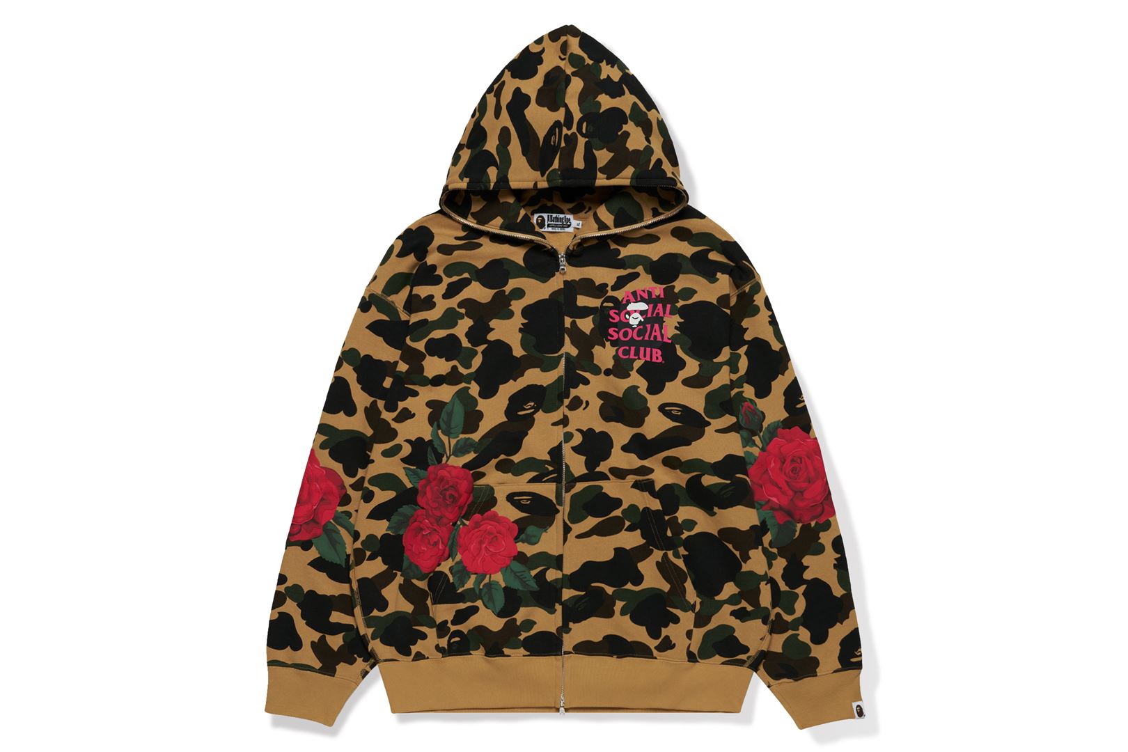 BAPE X ASSC FULL ZIP HOODIE MENS – eu.bape.com