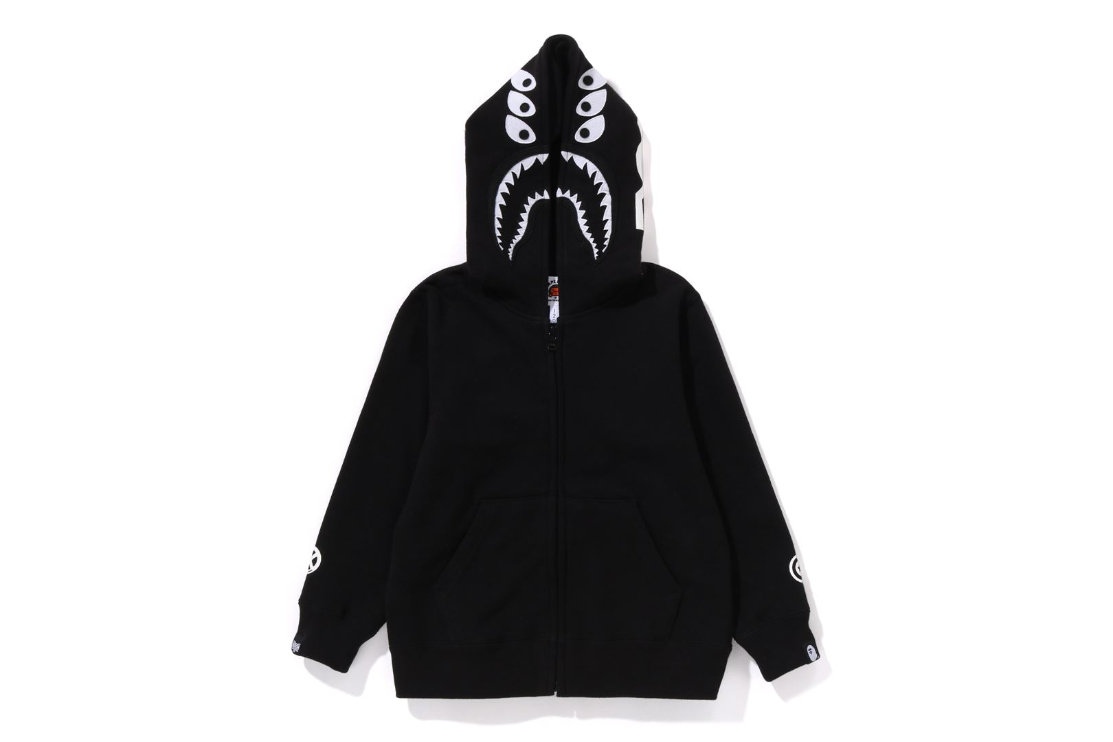 BAPE X BOUNTY HUNTER - MAD SHARK FULL ZIP HOODIE KIDS – eu.bape.com