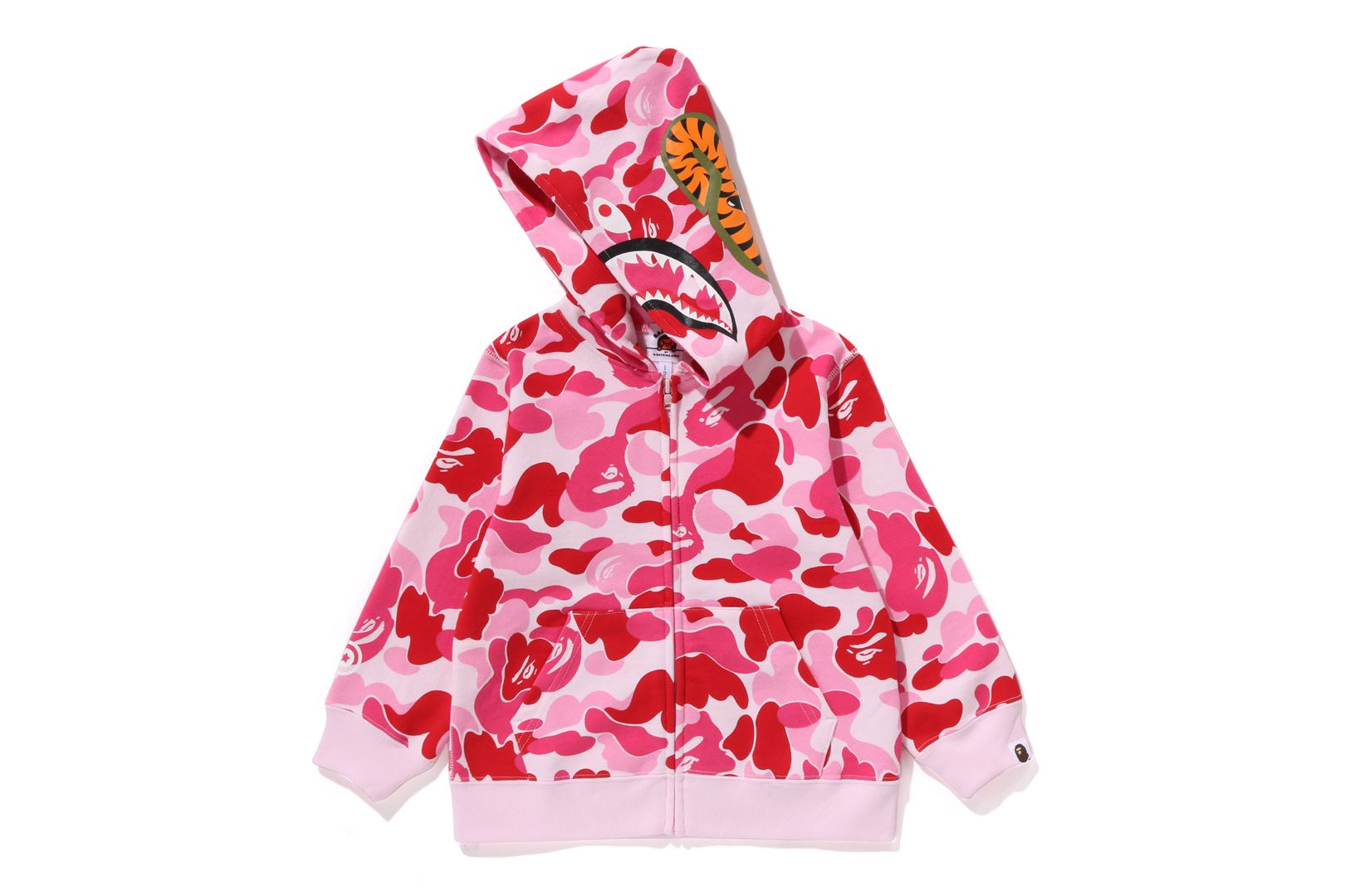 ABC CAMO SHARK ZIP HOODIE KIDS – eu.bape.com