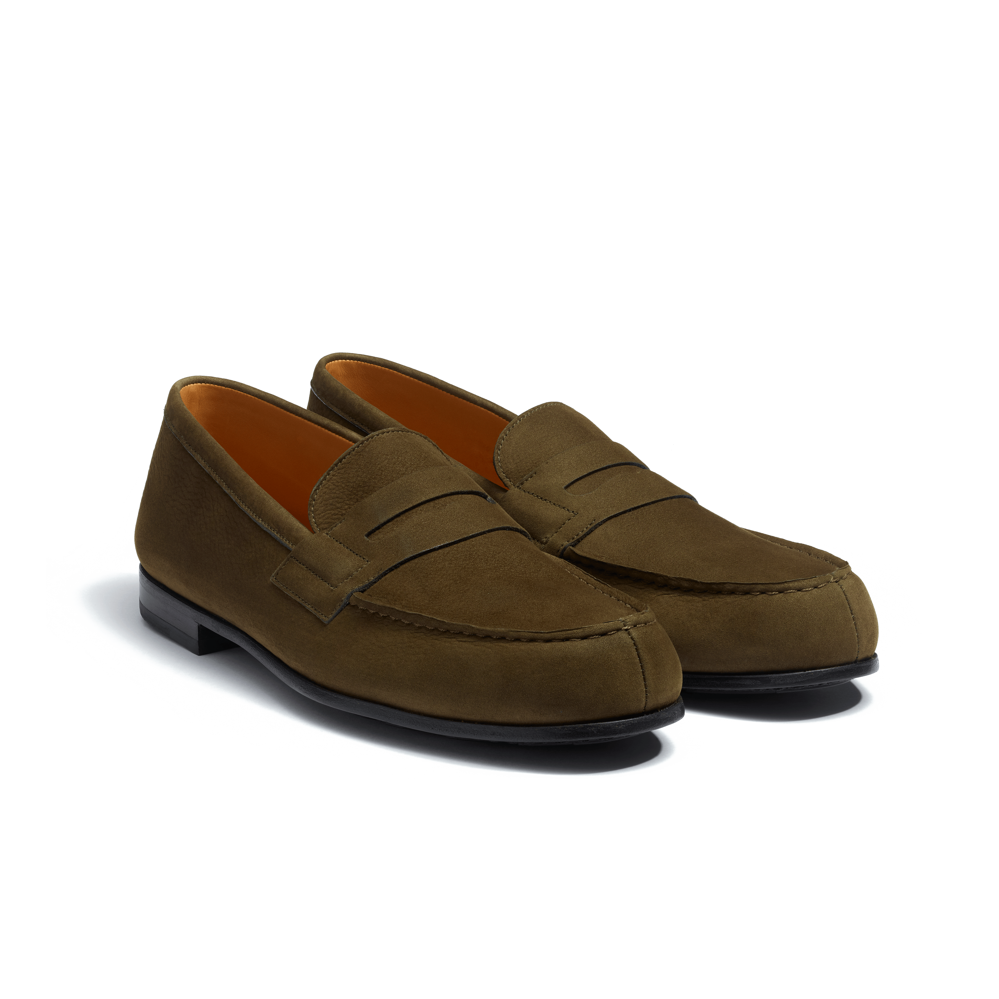 Men's Khaki nubuck Le Moc' Weston Loafer – J.M. Weston