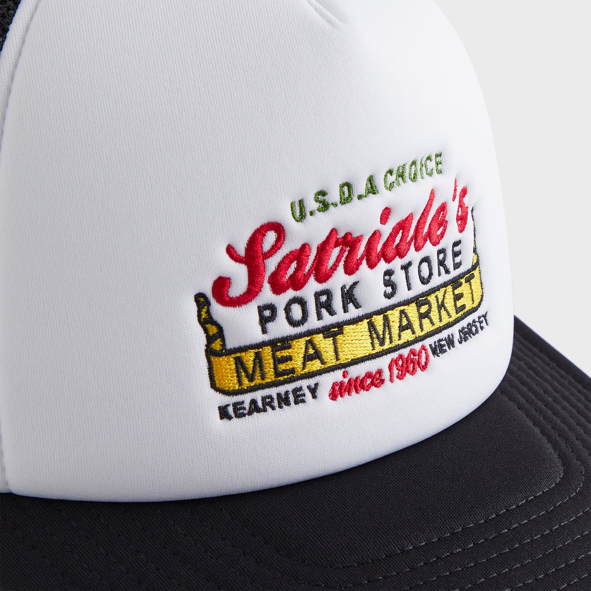 Kith for The Sopranos Satriale's Nolan Trucker Hat - Black – Kith