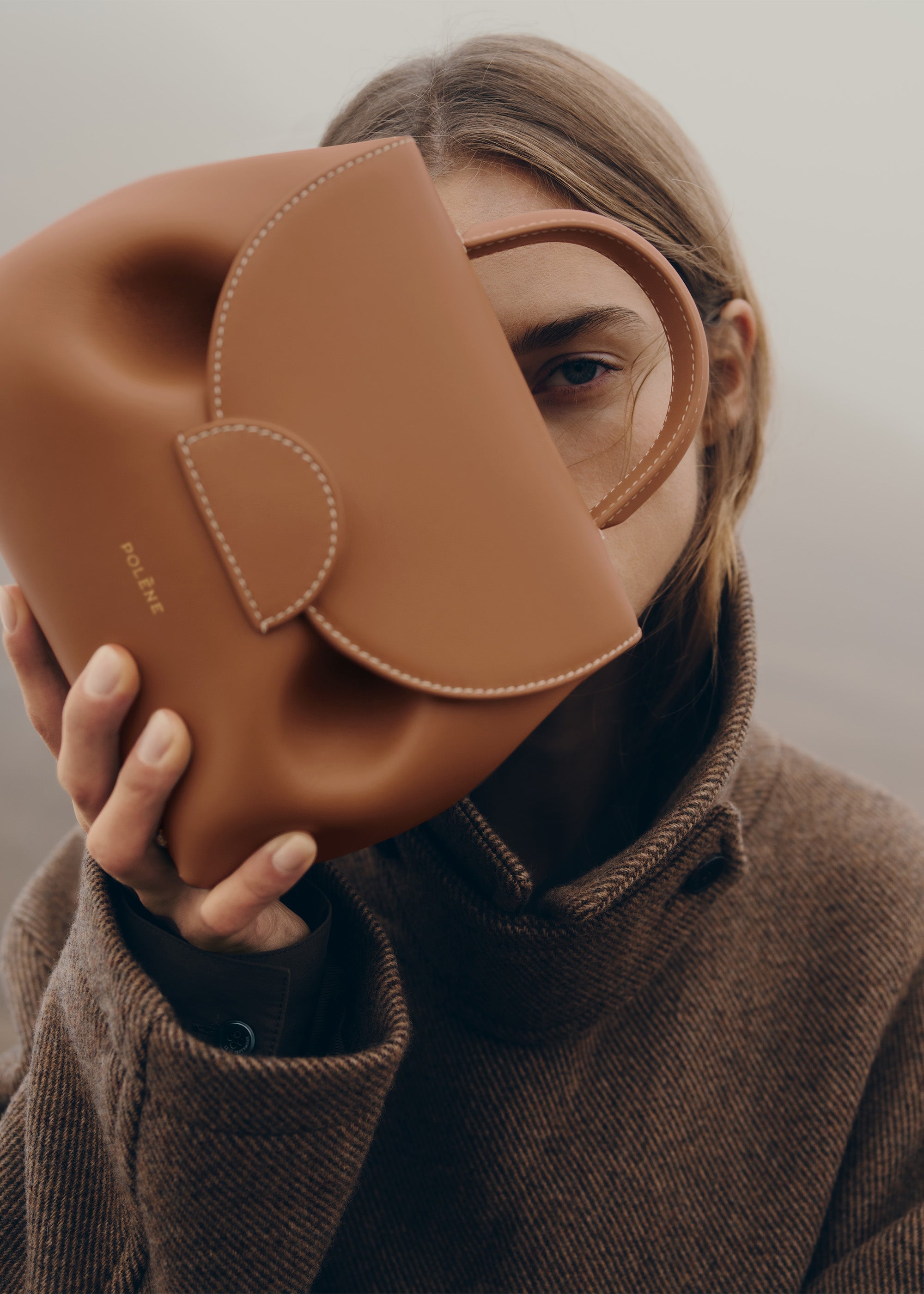 Polène | Bag - Numéro Un Nano - Smooth Camel – Polène EU