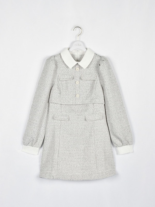 ツイードミニフレアワンピース｜evelyn（エブリン）公式通販サイト