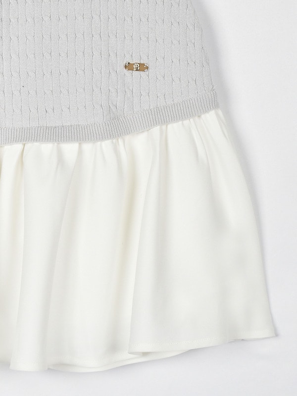 チェックドッキングニットワンピース｜evelyn（エブリン）公式通販サイト