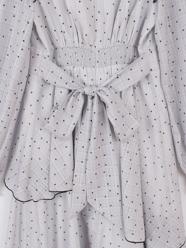 ドットティアードワンピース｜evelyn（エブリン）公式通販サイト