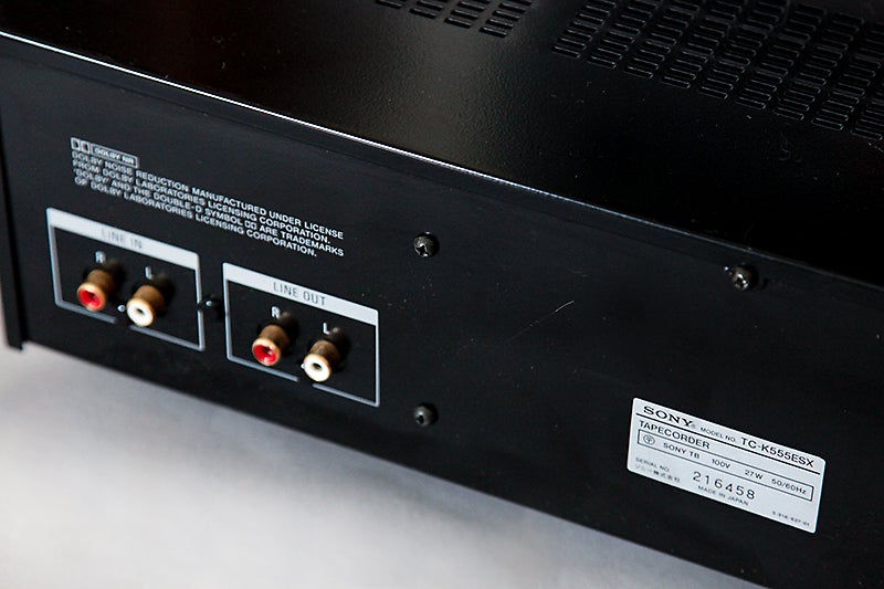 SONY TC-K555ESX Stereo Cassette deck – ExAUDIO