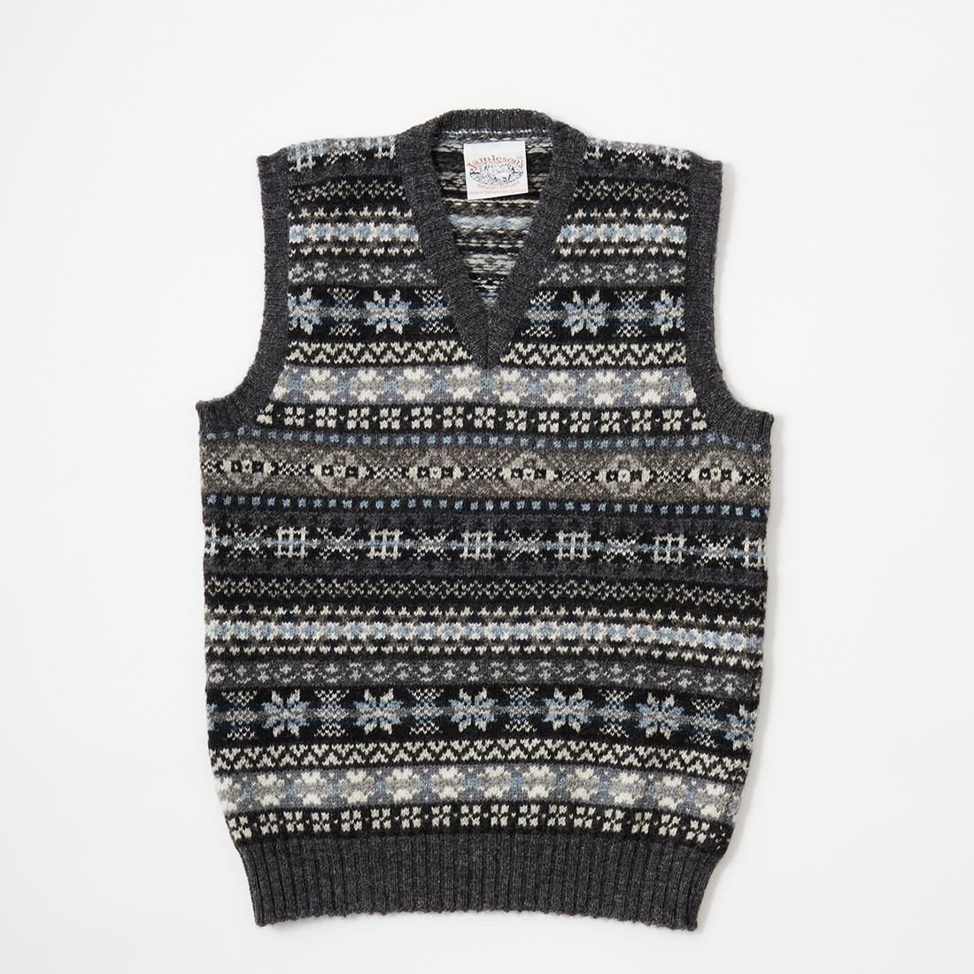 JAMIESON'S (ジャミーソンズ) AOFI VEE NECK SLIPOVER Vネック ベスト
