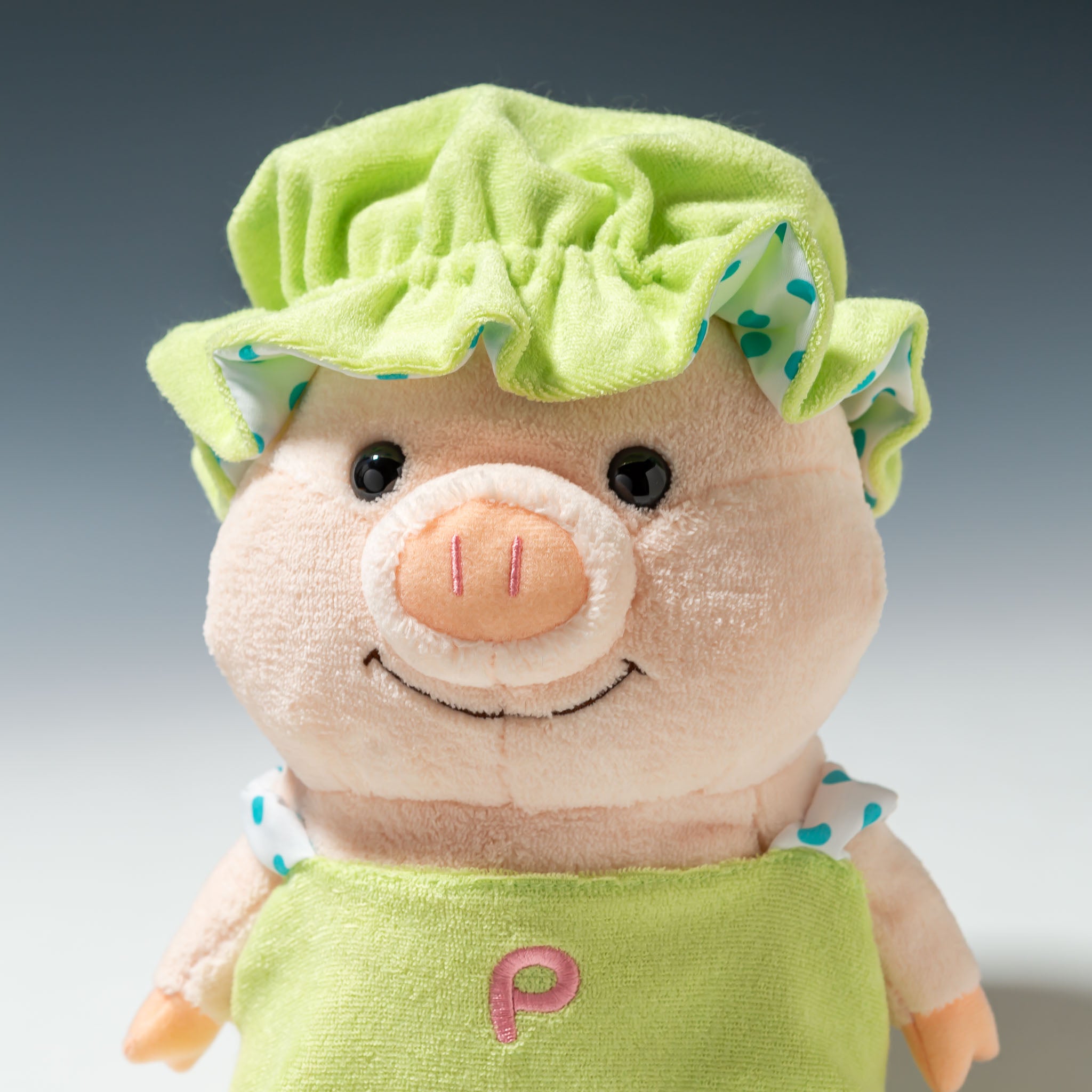 内藤デザイン研究所 ぬいぐるみ ぷーとん 湯上がりハット Mサイズ・S