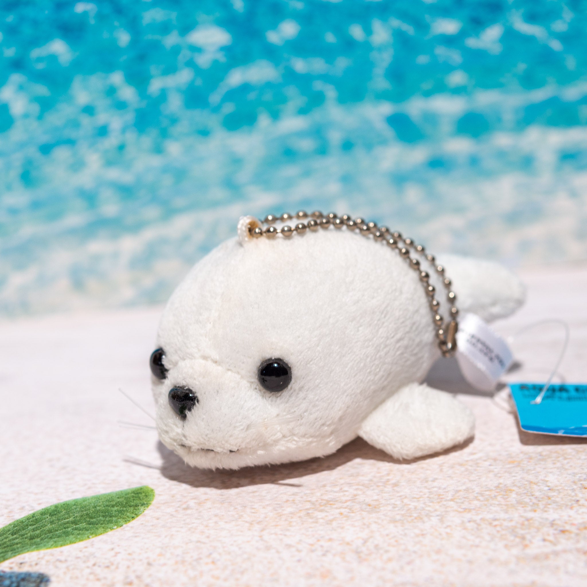 オリエンタルトーイ ぬいぐるみ アクアクラブ ボールチェーン アザラシ