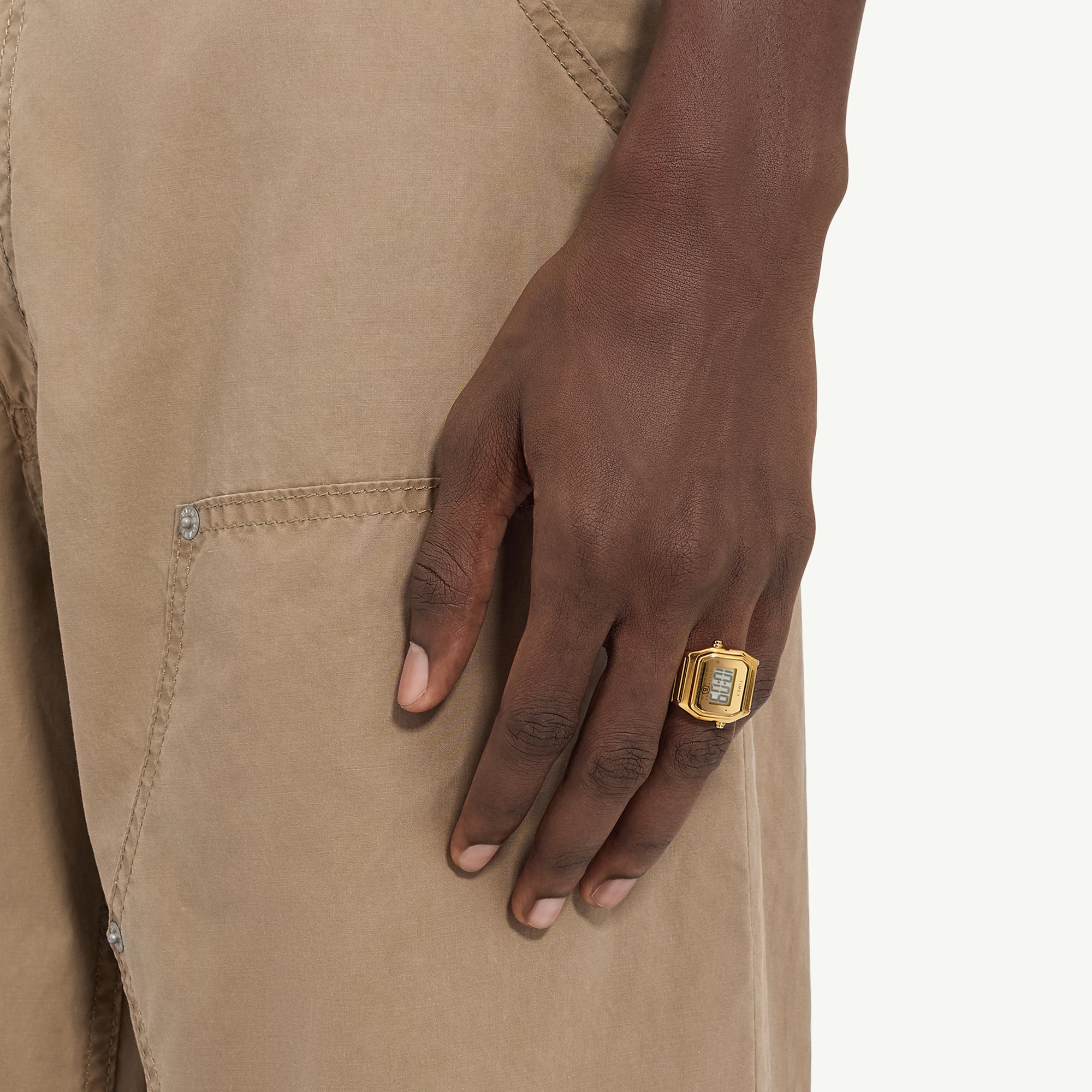 MM6 Maison Margiela x Timex T80 20mm M/L Ring Watch – Extra Butter