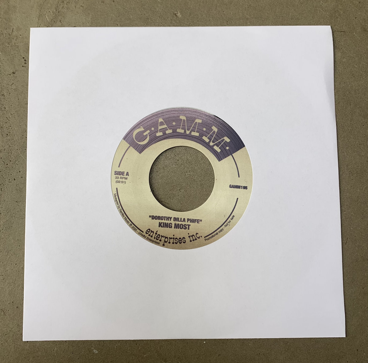 Dorothy Dilla Phife / Honey Caldwell | King Most | G.A.M.M.