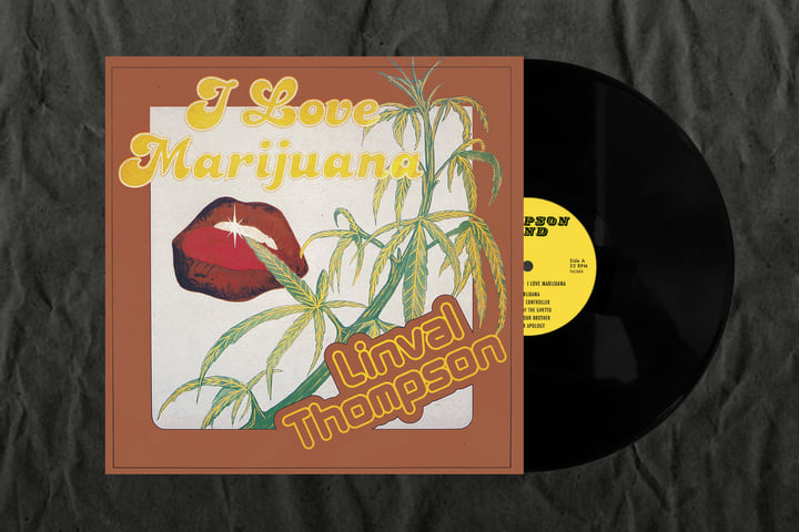 Linval Thompson - I Love Marijuana | A-LONE REGGAE SHOP
