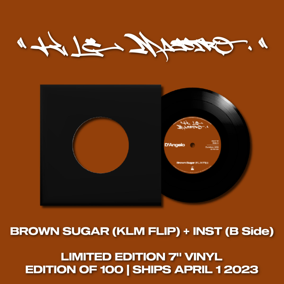 D'ANGELO – BROWN SUGAR (KLM FLIP) | K, Le Maestro