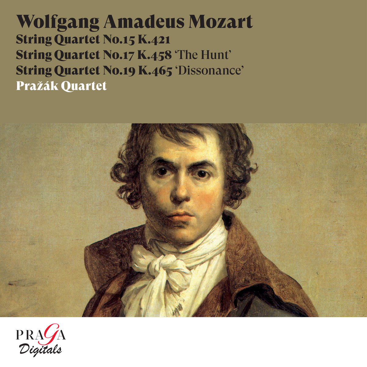 Wolfgang Amadeus Mozart: String Quartets No. 15 K. 421, No. 17 K