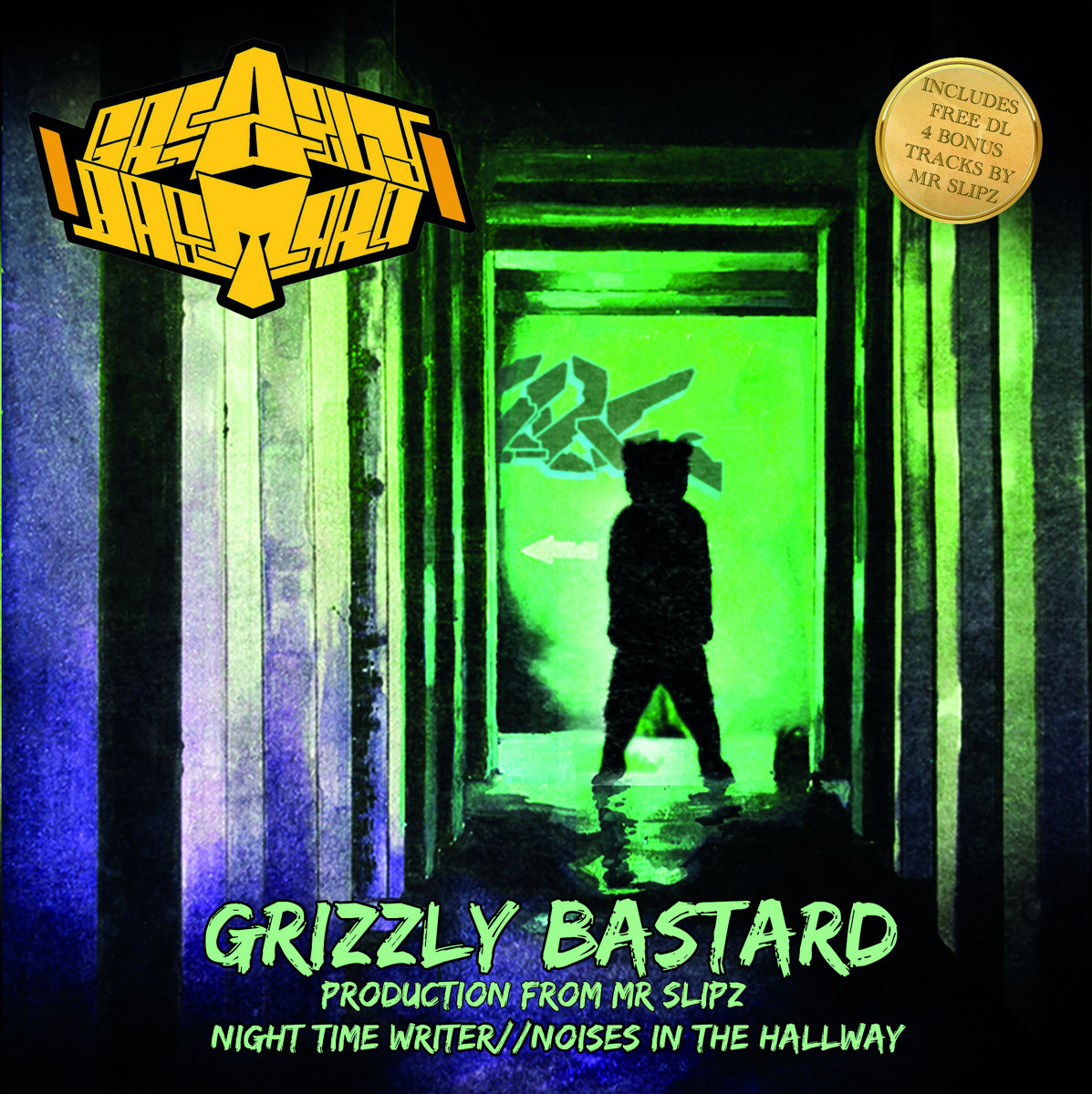 Night Time Writer/Noises In The Hallway EP | Grizzly Bastard & Mr