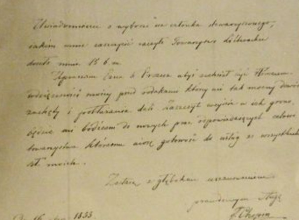 ショパンの手紙 18才～19才 | ショパン データベース Chopin Database