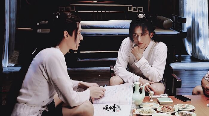 山河令」配信スタート記念♪周温（張哲瀚＆龔俊）高画質ビハインド写真