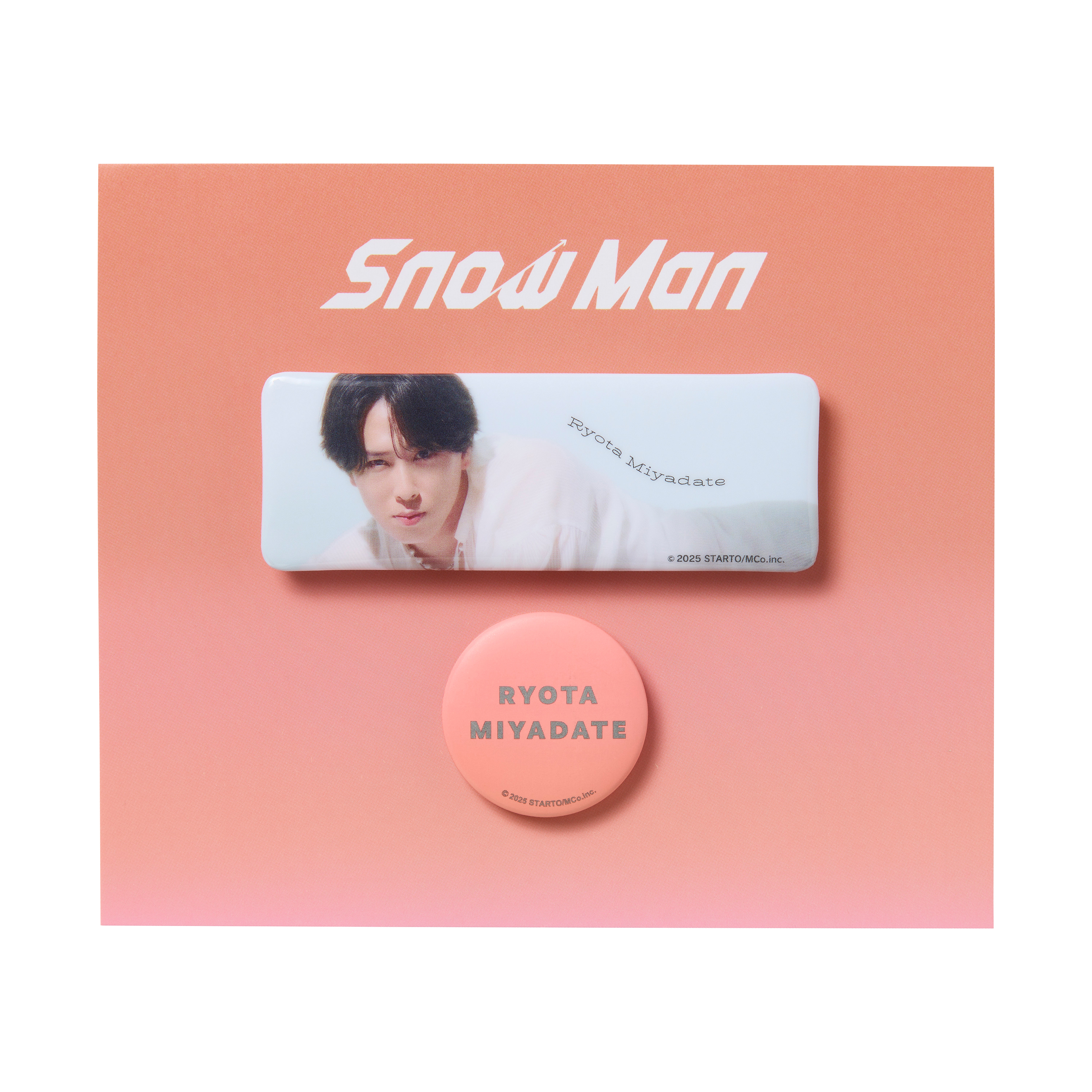 宮舘涼太 缶バッジセット | ファミクラストア オンライン