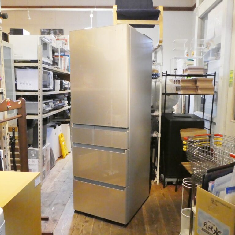 幅60cmの大容量450L 冷蔵庫 NR-E455PX-N – リサイクルショップ