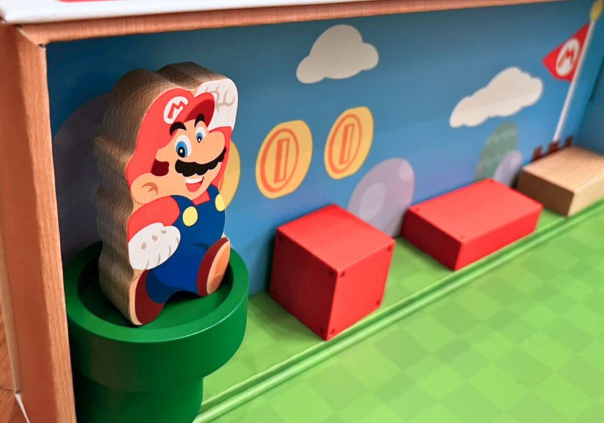マリオのつみきで6歳も本気遊び！「つみきマリオ スペシャルセット