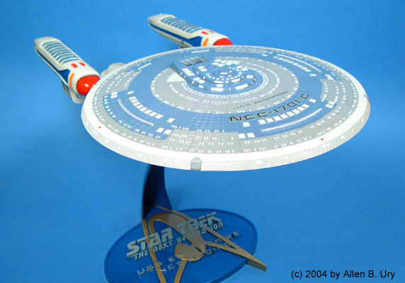 U.S.S. Enterprise-C 1:1400 Model Kit by AMT/DErtl